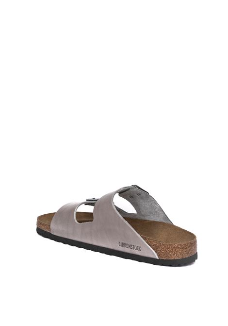 Grey arizona vegan sandal BIRKENSTOCK | ARIZONA U1022538